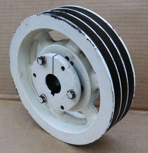 9 inch od tb woods 3 b groove pulley sheave 1 3/8 id sk bushing for sale