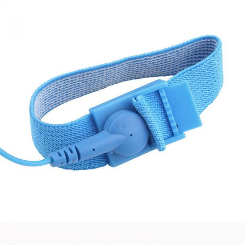 Easy-using blue anti static esd wrist strap band grounding prevent static shock for sale