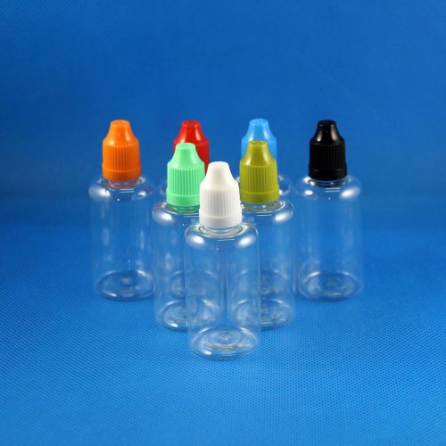 100 p 50 ml pet plastic child proof dropper bottle e juice vapor liquid vape oil for sale