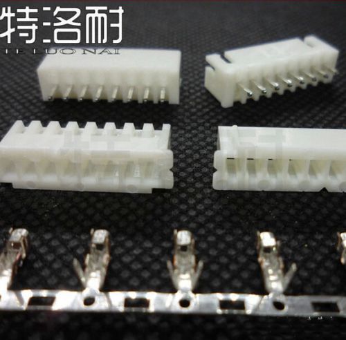 100X 2.54MM 8P IDC Cable Plug Connector Pin Header + Housing + Terminal for PCB