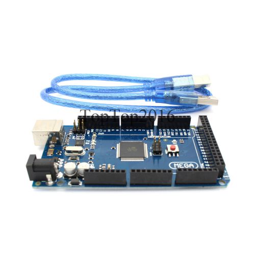 ATmega2560-16AU ATMEGA16U2 Board &amp; USB Cable for Arduino MEGA2560 R3
