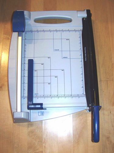 Purple Cows 2 in 1 Combo Paper Cutter, Trimmer - Scrap Booking, Cards, Photos