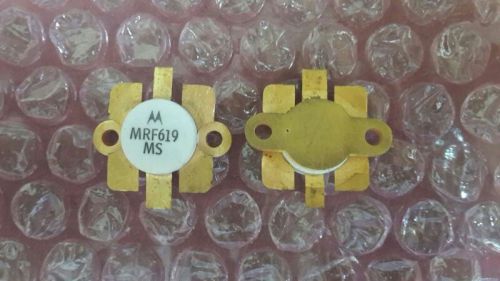 Motorola MRF619MS high frequency power transistor NOS 1 unit gold