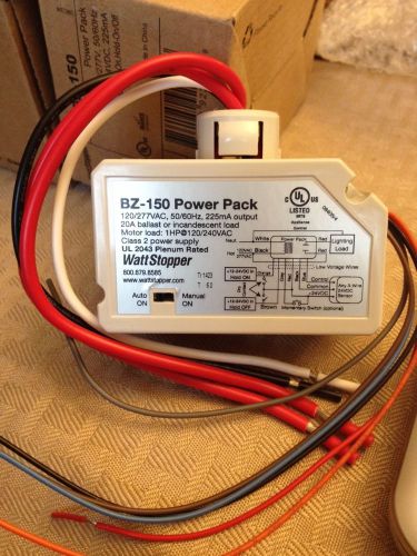 New watt stopper bz-150 120/230/277v 24vdc power pack lot of (6) for sale for sale