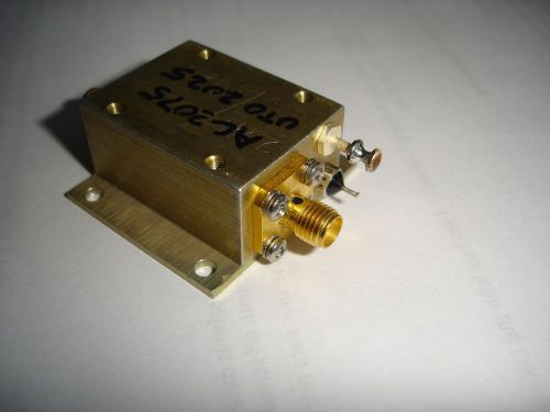 Teledyne 100Mhz - 2Ghz RF Cascadable Amplifier G=20dB P1=27dBm 15VDC