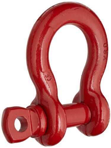 Crosby 1018543 carbon steel s-209 screw pin anchor shackle  self-colored  8-1/2 for sale
