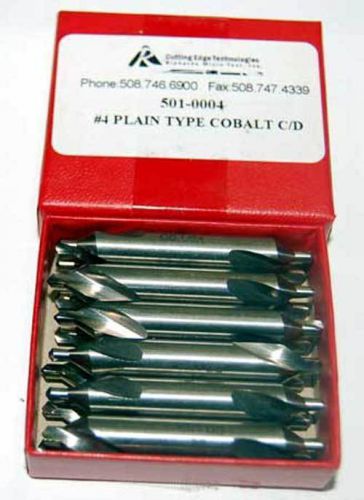 12 Pc. Richard #4 (1/8&#034; Drill Dia) M42-8% Cobalt Combined Drill &amp; Countersinks
