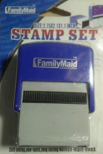 NEW PAID stamper self inking non toxic long lasting for job work office desk