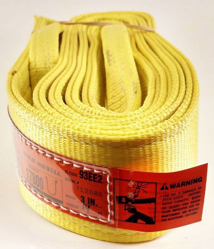 Dd sling. multiple sizes in listing! (made in usa) 3&#034; x 14&#039; 2 ply nylon lifti... for sale