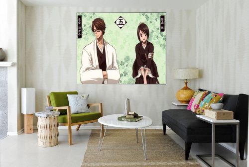 Momo Hinamori Sosuke Aizen, Anime, Canvas Print,  HD, Decal, Wall Art, Banner