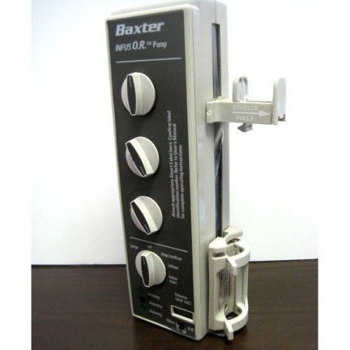 Baxter infus o.r. pump *certified* for sale