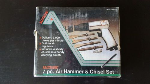 NEW SEALED Alltrade 7 Piece Air Hammer and Chisel Set