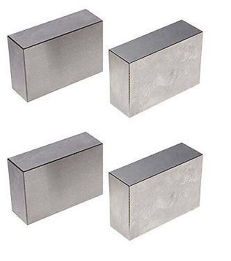 TWO PAIR 1-2-3&#034; BLOCK ULTRA PRECISION NO HOLE HARDENED