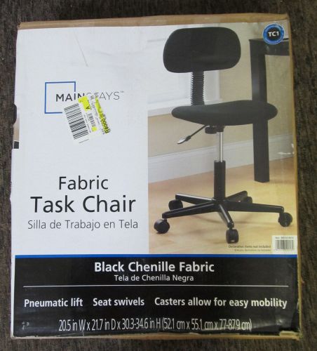Mainstays Black Fabric Task Chair