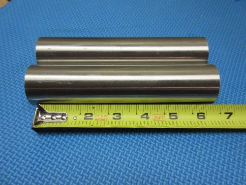 (2) pcs 1-1/2&#034;  Stainless Steel 304 1.500&#034; Round Bar 6&#034; Length