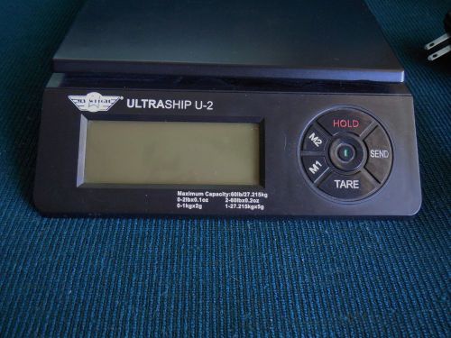 My Weigh UltraShip U2 Postal Shipping Scale Runs On AA Batteries or AC Adapter