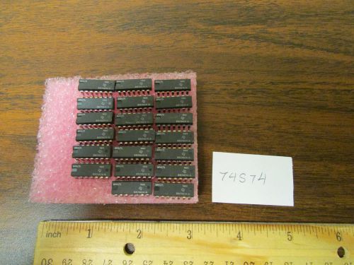 20 Vintage DIP ICs TI  SN 74S74 Dated 1979 NOS