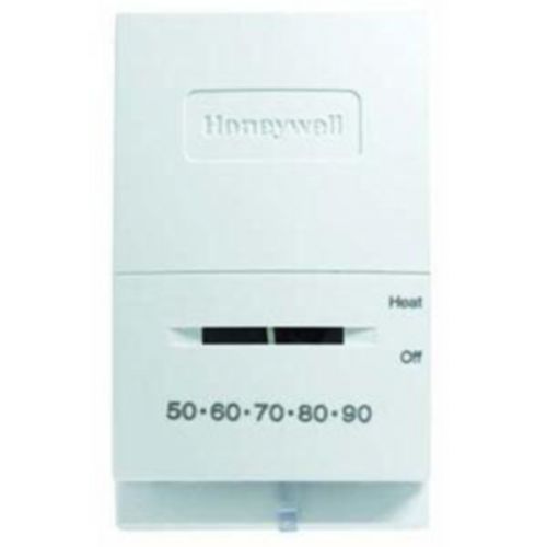 Thermostat Wall Mercury Free 50/90F Htg. Only Vertical Mtg . 24V