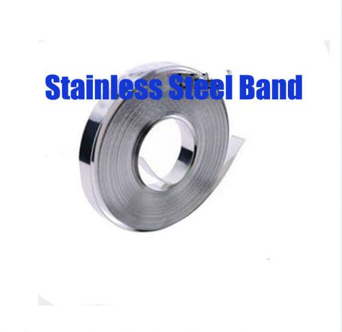 New 1/2&#034; Type 304 Stainless Steel Band &amp; Buckle Strapping 100ft  E