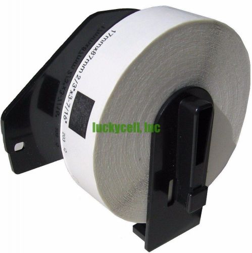 1 roll of DK-1203 Brother Compatible Address Labels with 1 Reusable Cartridge