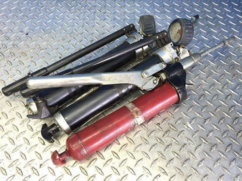 Lot of 3 heavy duty grease applicator guns for sale