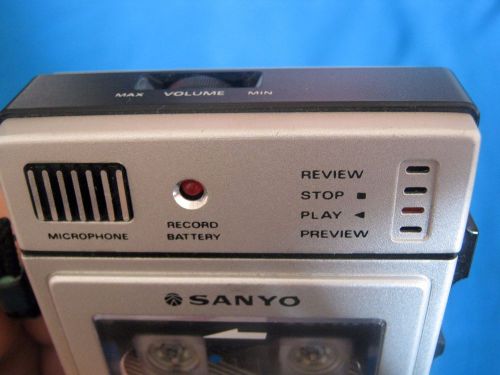 Sanyo mini talk book trc 3500 with tape, working good condition for sale