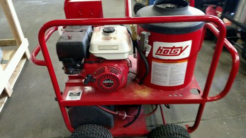 Used hotsy 965 hot water gas / diesel 3gpm @ 3000psi pressure washer for sale