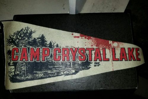 LootCrate Exclusive Camp Crystal Lake Pennant