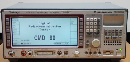 Rohde &amp; Schwarz Tektronix CMD 80 Digital Radio Communication Tester w/ options