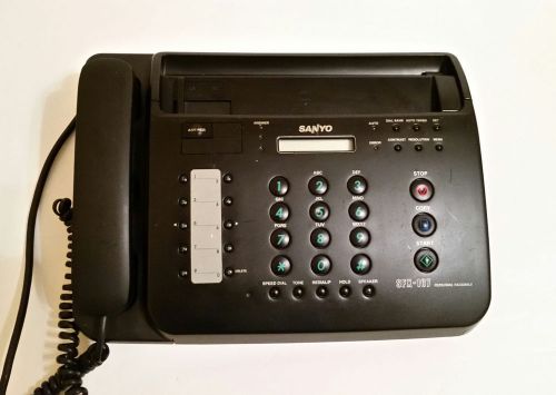 Sanyo SFX-107 Telephone Fax Machine Great Condition