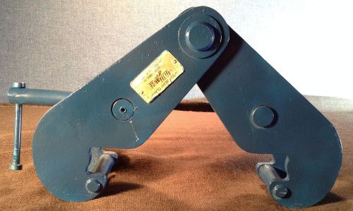 Little mule bc-10 beam clamp, 10 ton capacity, flange capacity: 3.6&#034; - 12.6&#034; for sale