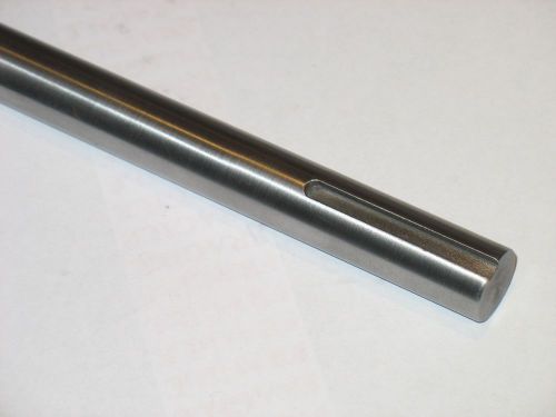 3/4&#034;  Steel Shaft / Rod / Bar  Keyed 3/16&#034;  full length CRS  12&#034; Long