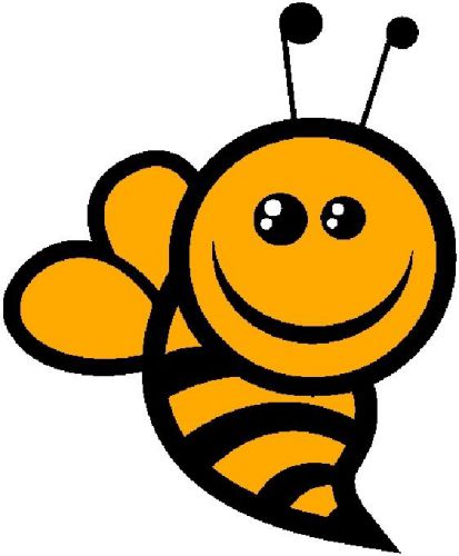 30 Custom Orange Bee Personalized Address Labels