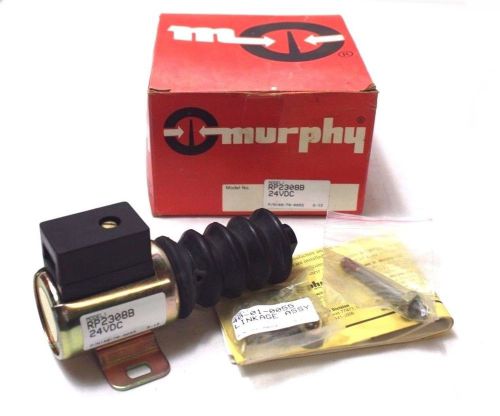 Murphy RP2308B Push/Pull DC Solenoid 24 VDC (P/N: 40700093)