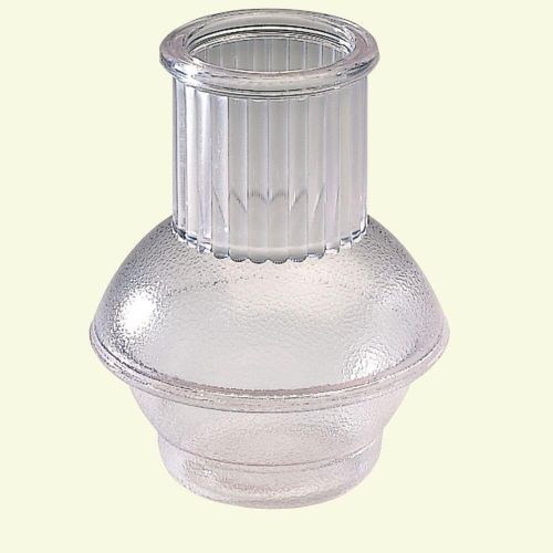 36 pack 11 oz. clear ribbed neck dishwasher safe plastic carafe kitchen pitcher for sale