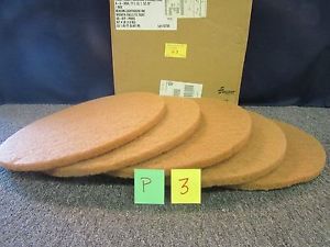 5 SKILCRAFT FLOOR POLISHING PADS BUFFING 20&#034; A-A-30004 CLEANING BRUSH FLOOR NEW