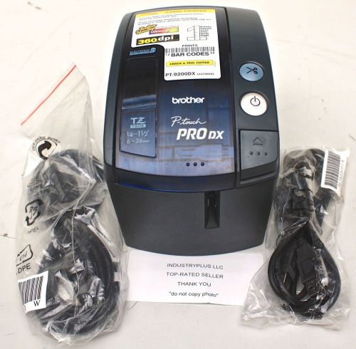 Brother p touch prodx pro dx pt-9200dx commercial/industrial/office label maker for sale