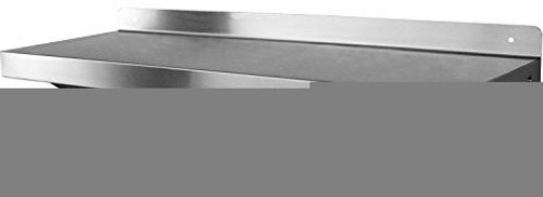 GSW Stainless Steel Commercial Wall Mount Shelf, 14 By 36-Inch, NSF