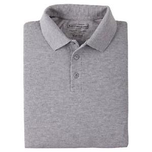 5.11 TACTICAL S/S Utility Polo 3X-Large - Regular Heather Grey