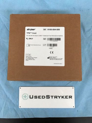 Stryker 5100-4 Handpiece Cable for CORE TPS and REMB Handpieces NEW IN BOX