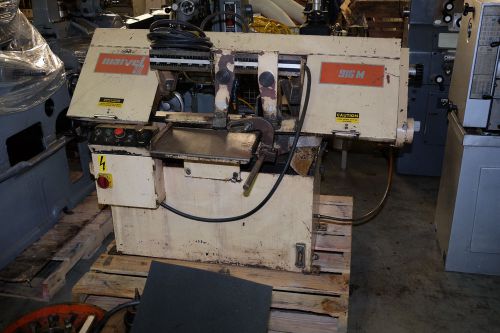 Used marvel model 916m horizontal band saw good condition for sale