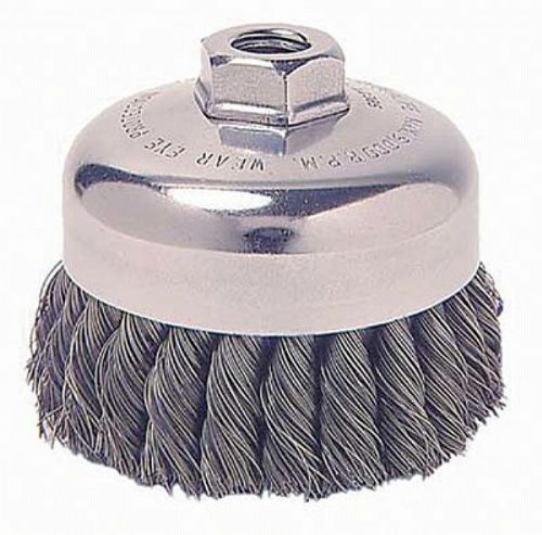 Weiler 13156 General Duty Wire Cup Brush 3 1/2&#034; 5/8-11