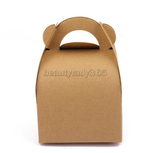 5x Kraft Paper Party Loot Treat Gift Goody Bag Cupcake Muffin Cake Boxes