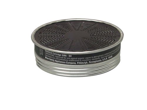 2 msa gma comfo organic-vapor filter threaded-respirator cartridge new 464031 for sale