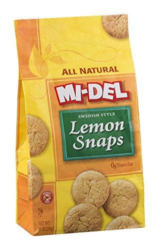 Midel Lemon Snaps ( 12x10 OZ) ( Value Bulk Multi-pack)