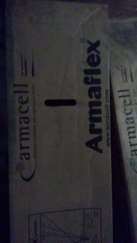Lot of 25 armaflex copper hvac rubber pipe insulation 3/4 id x 3/8 wall x 6ft for sale