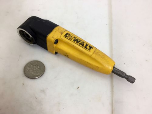 DeWALT HEX RIGHT ANGLE ATTACHMENT For Drill, Aluminum Housing, FREE SHIPPING NR!