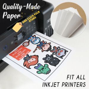 10pcs A4 Diy Multifunction Thermal Easy Make Heat Transfer Paper T-shirt Print