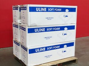 ULINE S-15662 Soft Foam Sheet Packing Protective Material Lot of 6 bidadoo -New