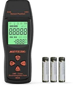 Meterk MK08  Electromagnetic Radiation Tester Detector - Black
